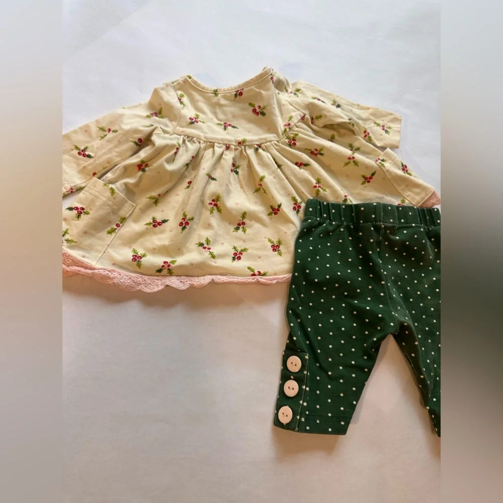 Newborn Sweethoney Holly Tunic + Leggings